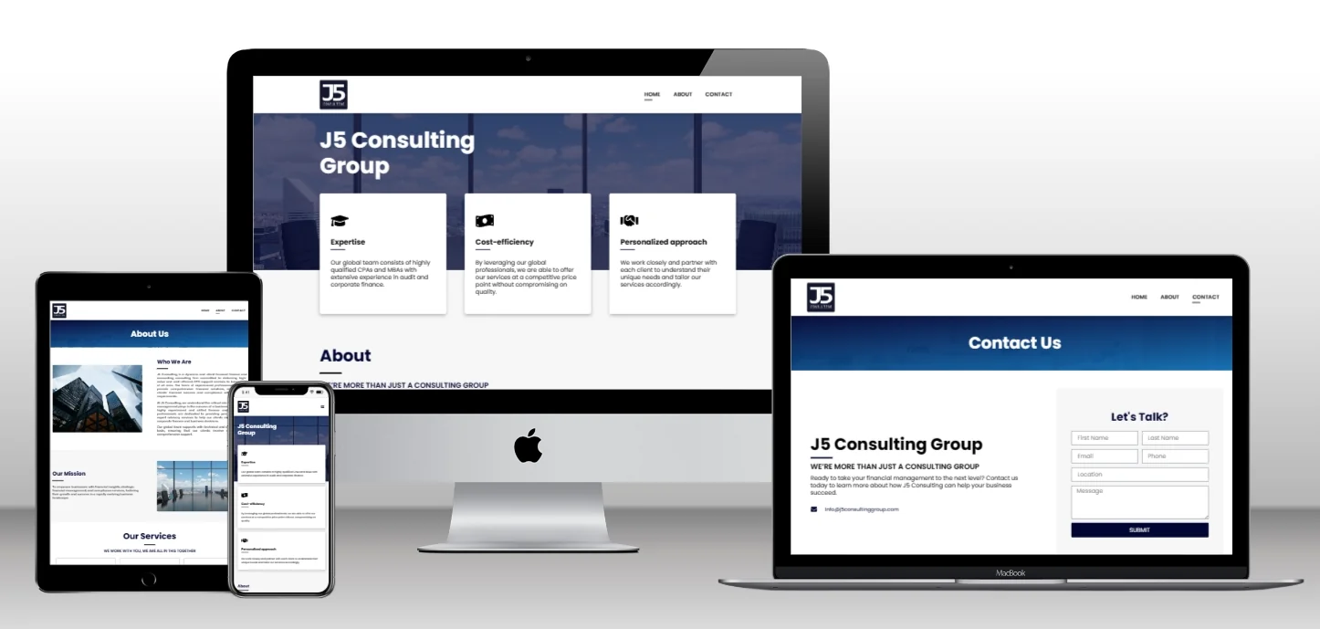 Website - j5 Consulting Group